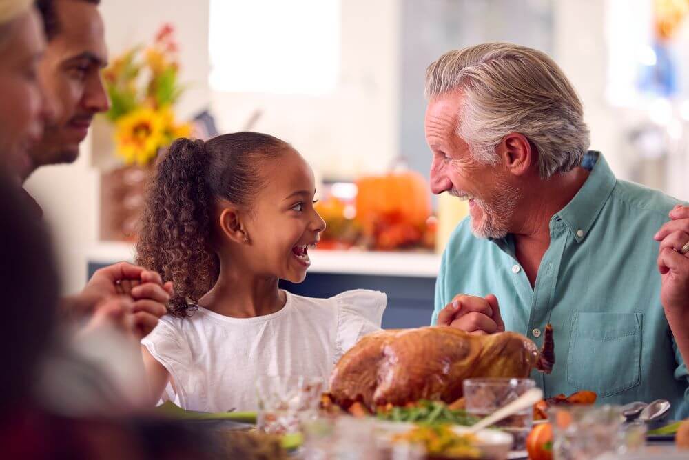 Thanksgiving with Grandparents